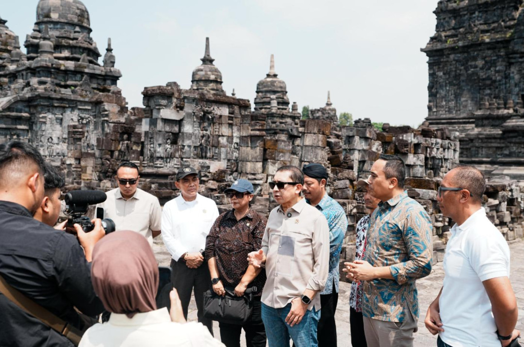 Fadli Zon Dorong Percepatan Restorasi Candi Sewu dan Ratu Boko