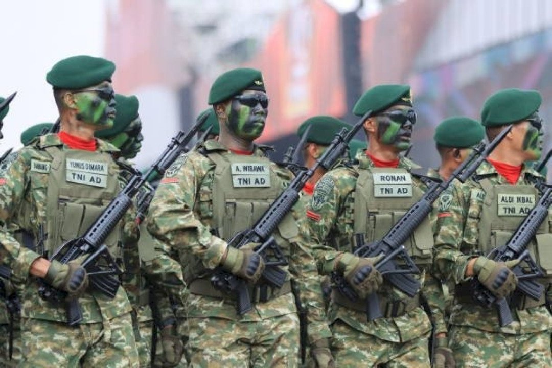 TNI AD Siapkan Ribuan Personel untuk Gaza