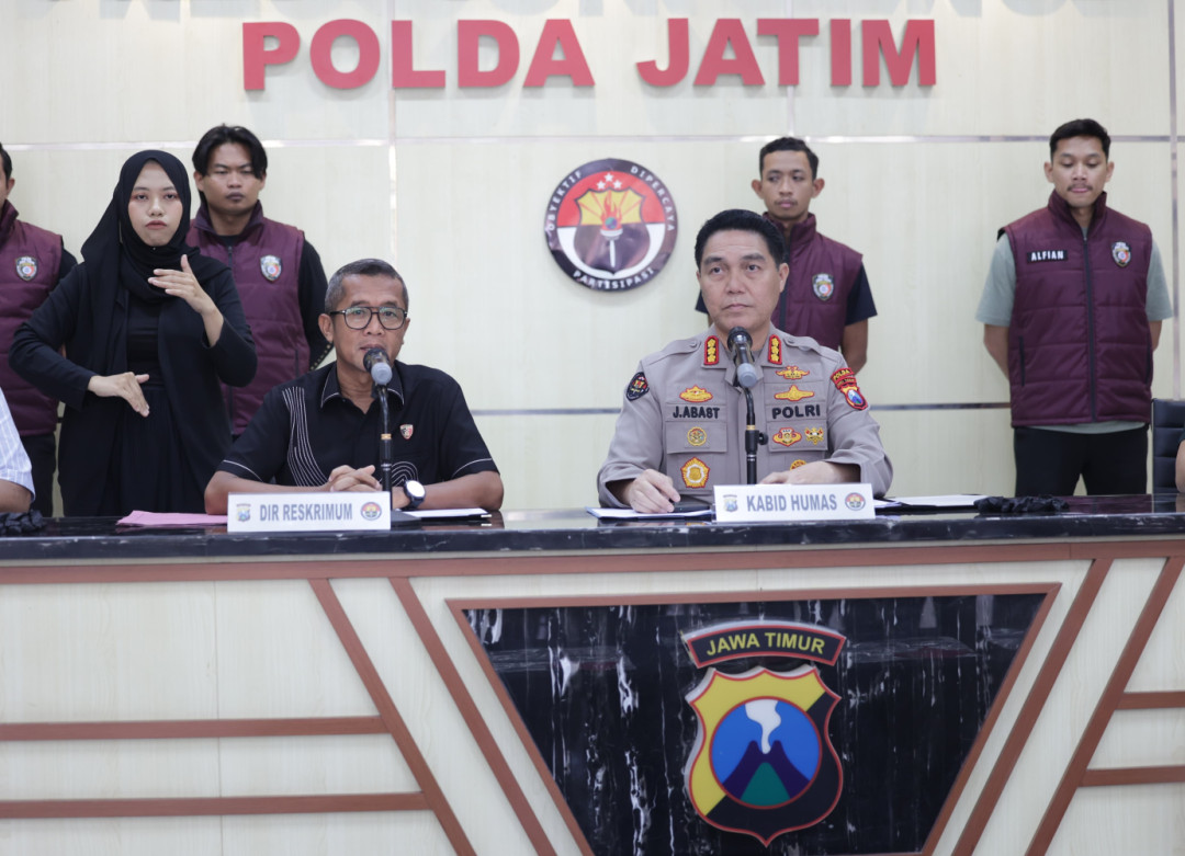 Polda Jatim Bongkar Peredaran Bahan Peledak Ilegal