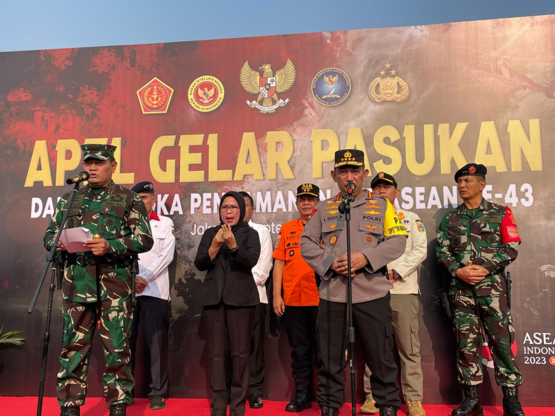 Belasan Ribu Personel Gabung Diterjunkan Untuk Amankan KTT ASEAN ke-43