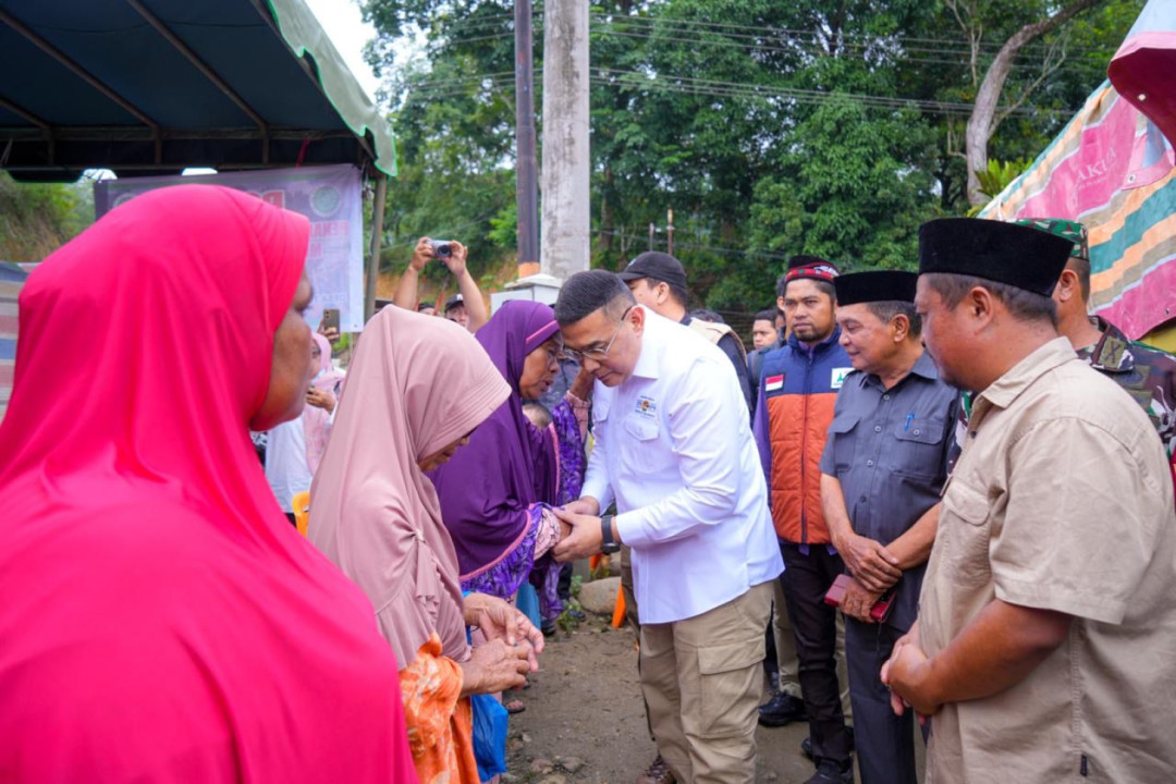 ATR/BPN Salurkan Bantuan untuk Korban Banjir dan Longsor di Tapanuli Selatan