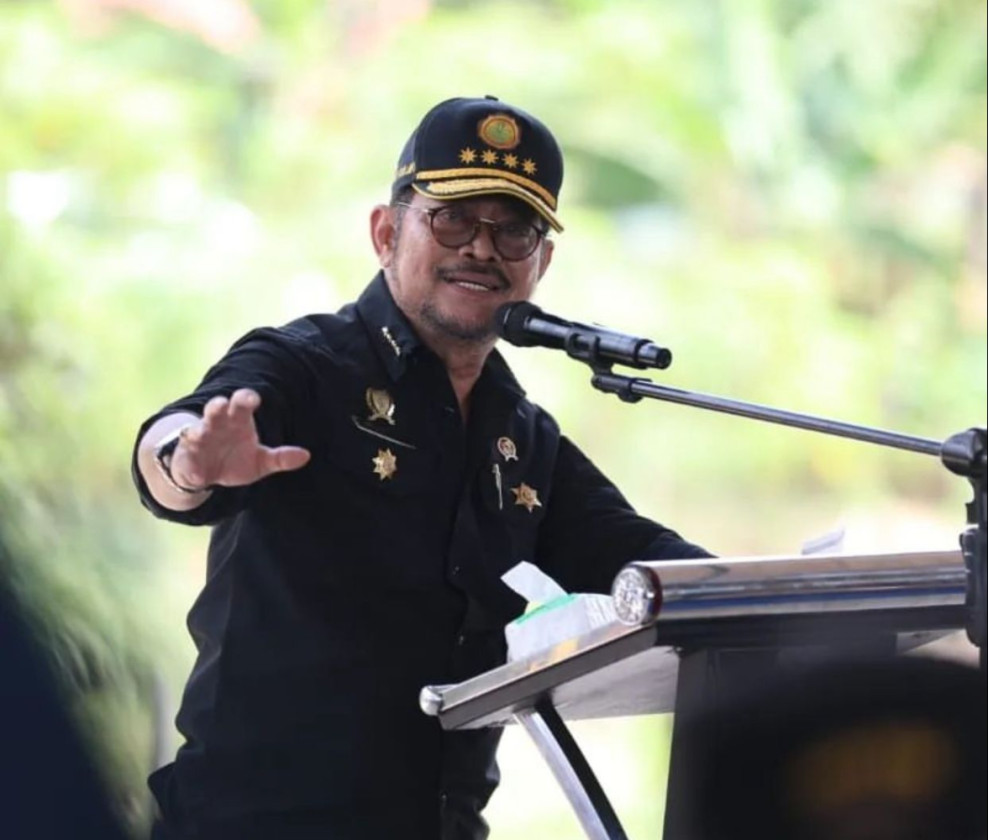Menteri pertanian, syahrul Yasin Limpo kabarnya akan menghadap Presiden Jokowi