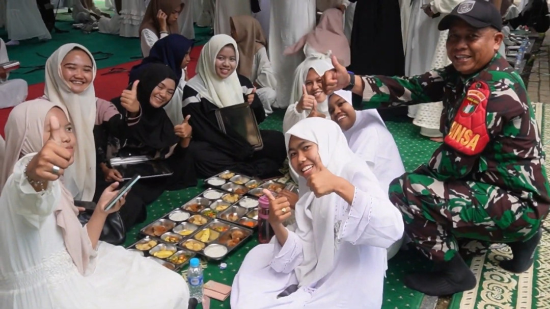 Ratusan Pelajar MAN 4 HST Antusias Sambut Launching Program MBG