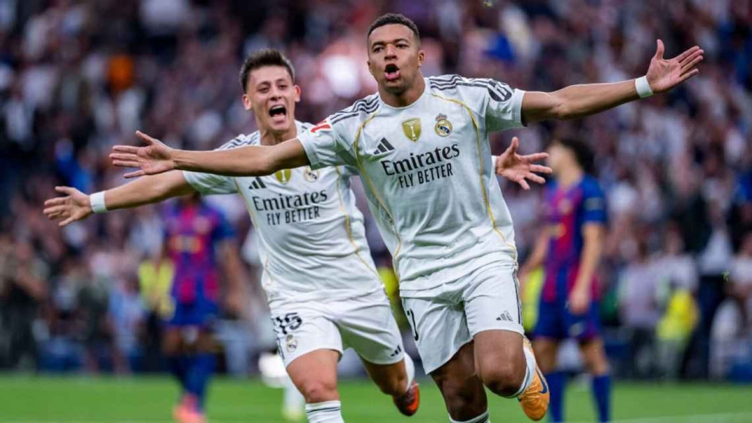 Duet Maut Mbappé-Bellingham Tenggelamkan Barcelona