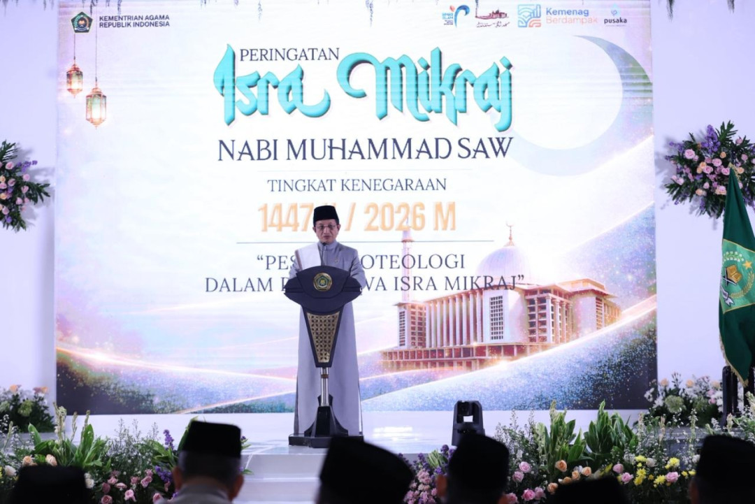 Menag: Isra Mikraj Jadi Momentum Pertobatan Ekologis