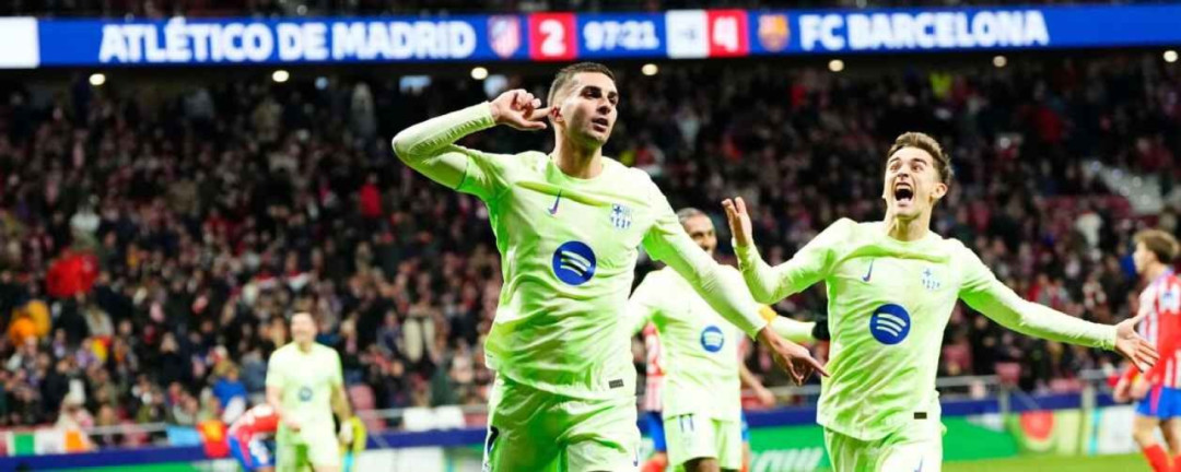 Barcelona Pukul Atlético Madrid 4-2, Perebutan Gelar Semakin Ketat!