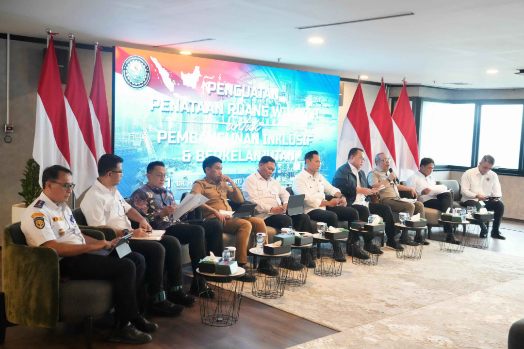 Wamendagri Minta Penataan Ruang Daerah Harus Sejalan dengan Kebijakan Nasional