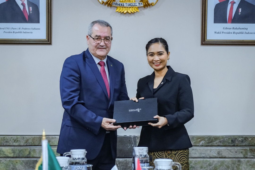 Kemenpar Jajaki Kerja Sama Pariwisata dengan Parlemen Aljazair