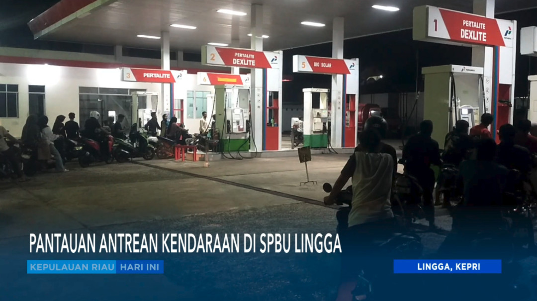 Isu Kenaikan BBM Picu Kelangkaan Pertalite di Lingga