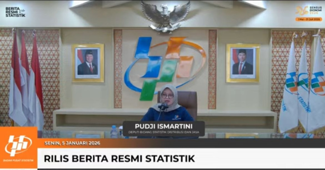 BPS Catat Inflasi Indonesia 2025 Sebesar 2,92 Persen