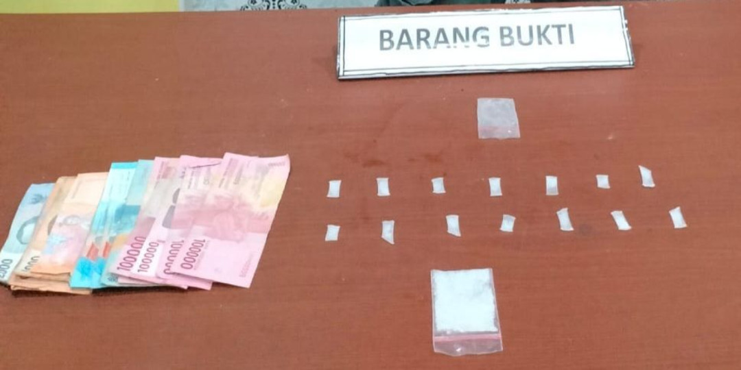 Polisi Ringkus Pengedar Sabu di Pondok Ladang Jagung Sungai Limau