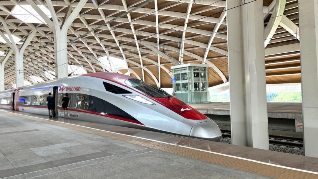 Kereta Cepat Whoosh Beroperasi 62 Perjalanan per Hari saat Lebaran