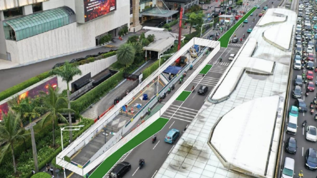 Ada Proyek MRT, Jalan MH Thamrin Direkayasa Hingga 30 Mei