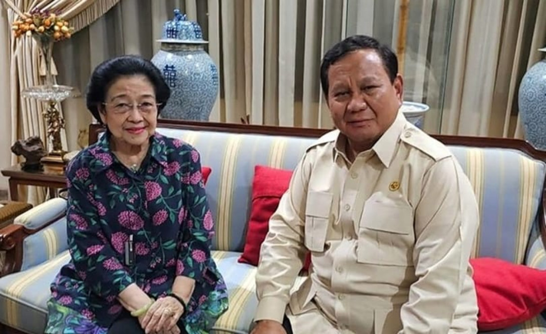 Presiden Prabowo Bertemu Megawati di Istana