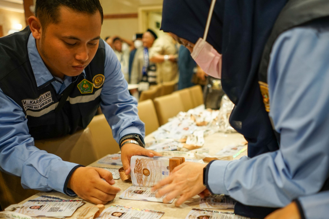 Musim Haji 2025 Dimulai, Jemaah Kloter Pertama Terima Kartu Nusuk di Madinah