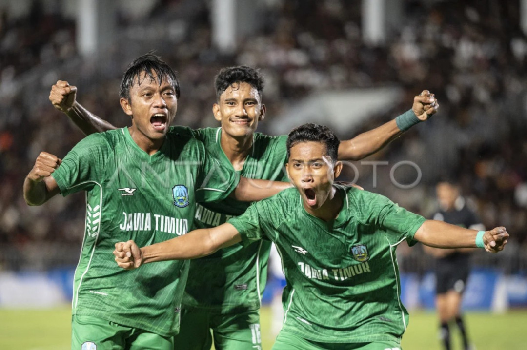 Jawa Timur Kalahkan Aceh 3-2, Melaju ke Final Sepak Bola PON XXI Aceh-Sumut 2024