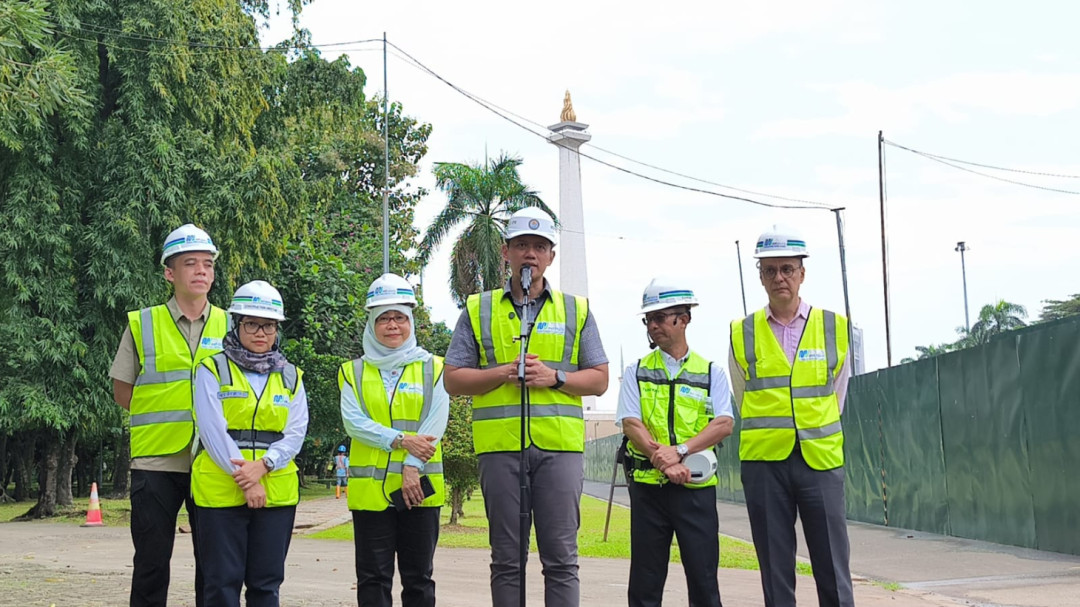 MRT Jakarta Fase Thamrin–Monas Terapkan Teknologi Diaphragm Wall