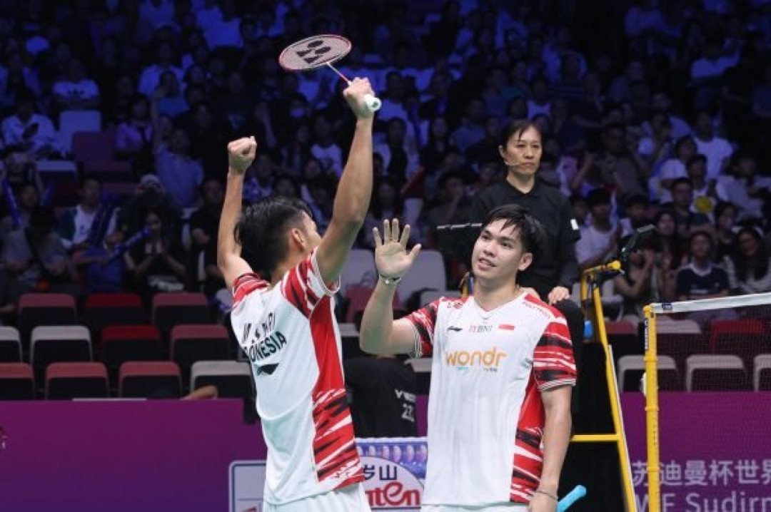 Fikri/Daniel Antar Indonesia Juara Grup di Piala Sudirman 2025