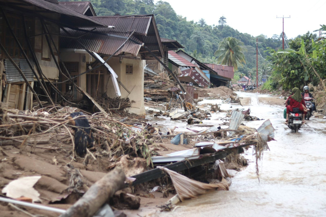Pemkab Agam Butuh 525 Hunian Sementara Korban Banjir Hidrometeorologi