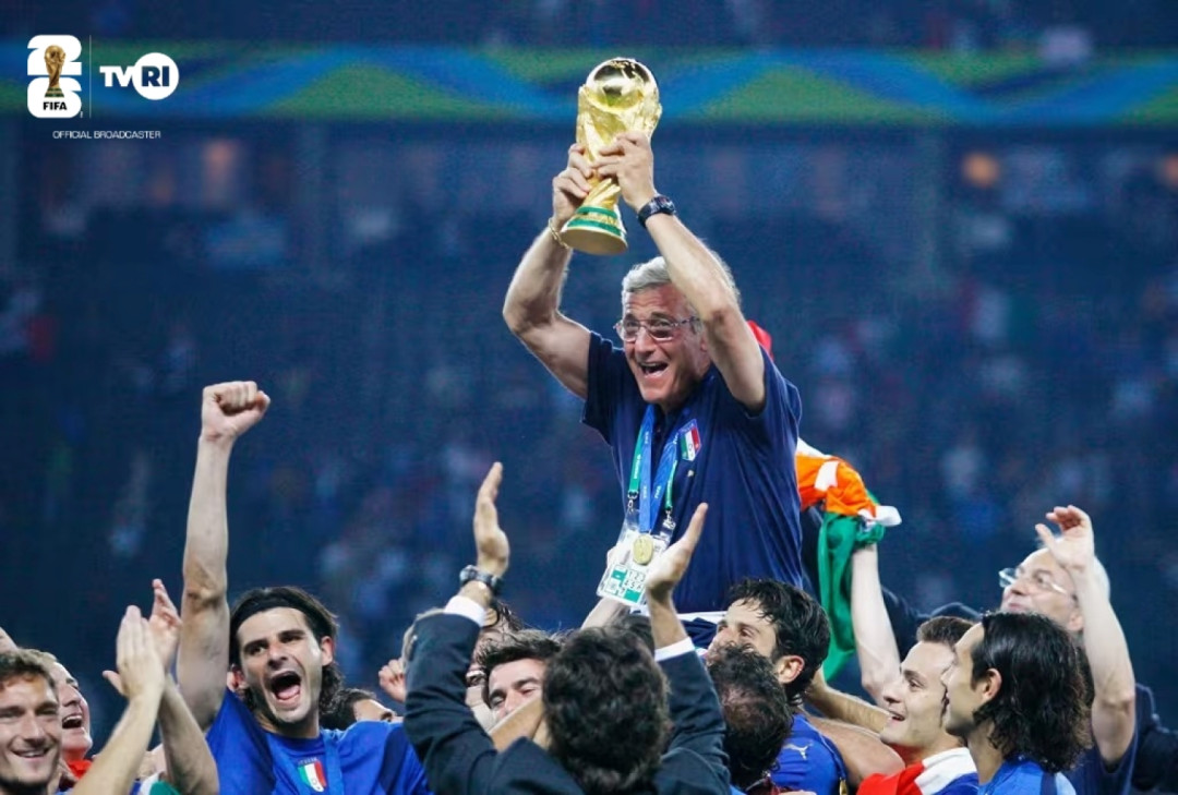 Kilas Balik Piala Dunia: Catatan Kelam Sang Juara Italia