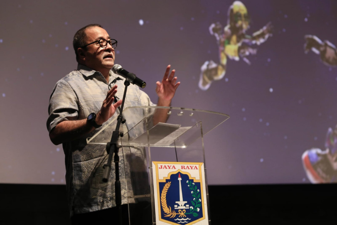 Lewat Nobar, Rano Tanamkan Nilai Positif bagi Anak Jakarta