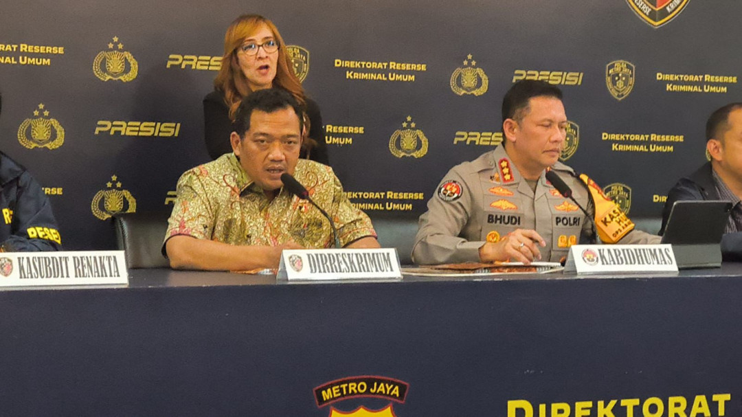 Polda Metro Jaya Tahan Dua Tersangka Penipuan WO Ayu Puspita