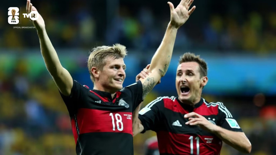 Rekor 69 Detik Toni Kroos di Brasil