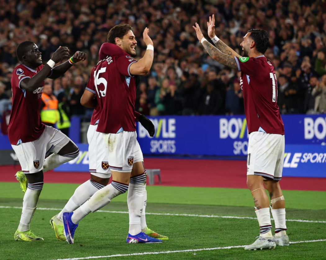 Liga Inggris: West Ham Menjauh dari Zona Merah