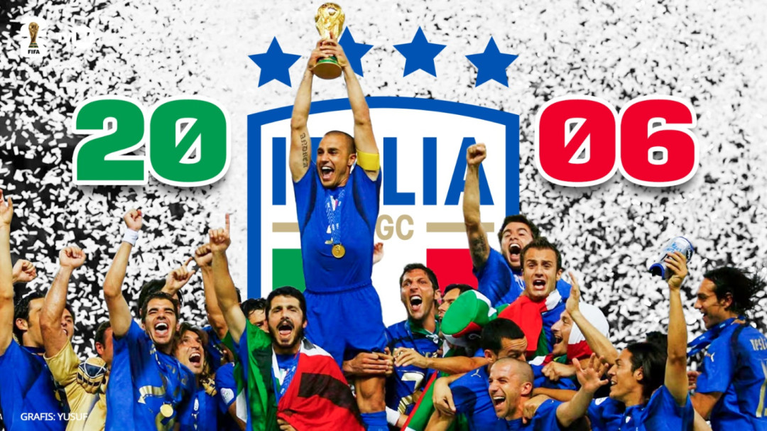 Warisan Marcello Lippi, 16 Pemain Italia di Piala Dunia 2006 Menjadi Pelatih