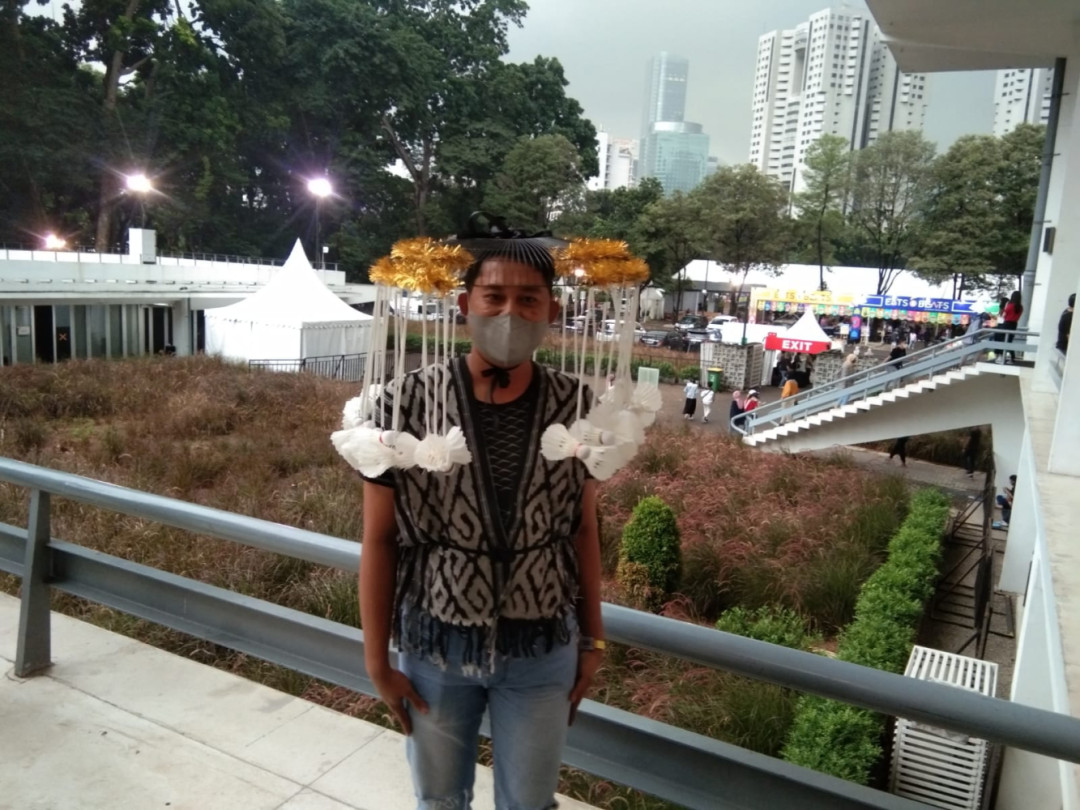 Suporter "Bermahkota" Shuttlecock Turut Ramaikan Indonesia Masters 2022 