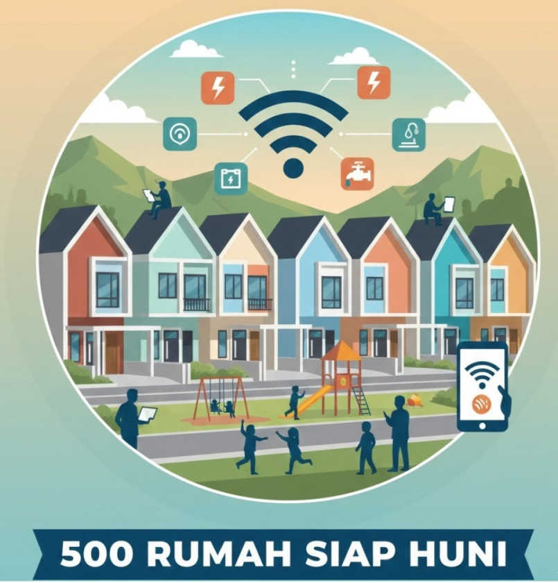 500 Rumah Korban Bencana Siap Huni Pekan Ini