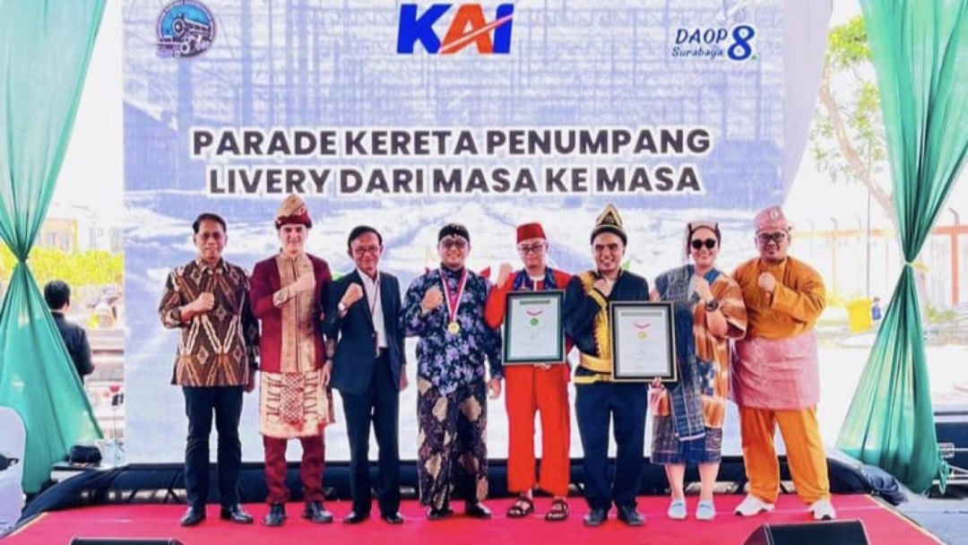 HUT ke-80, KAI Teguhkan Modernisasi Layanan dan Cetak Rekor MURI