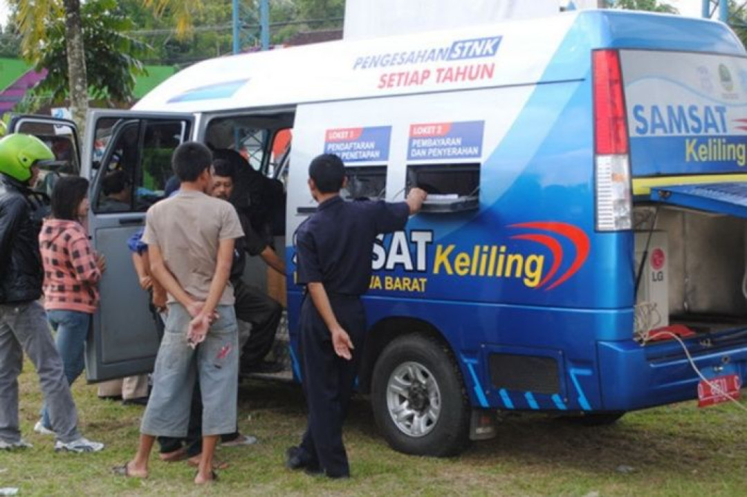Layanan Samsat Keliling Tersedia di 14 Titik Jadetabek Hari Ini
