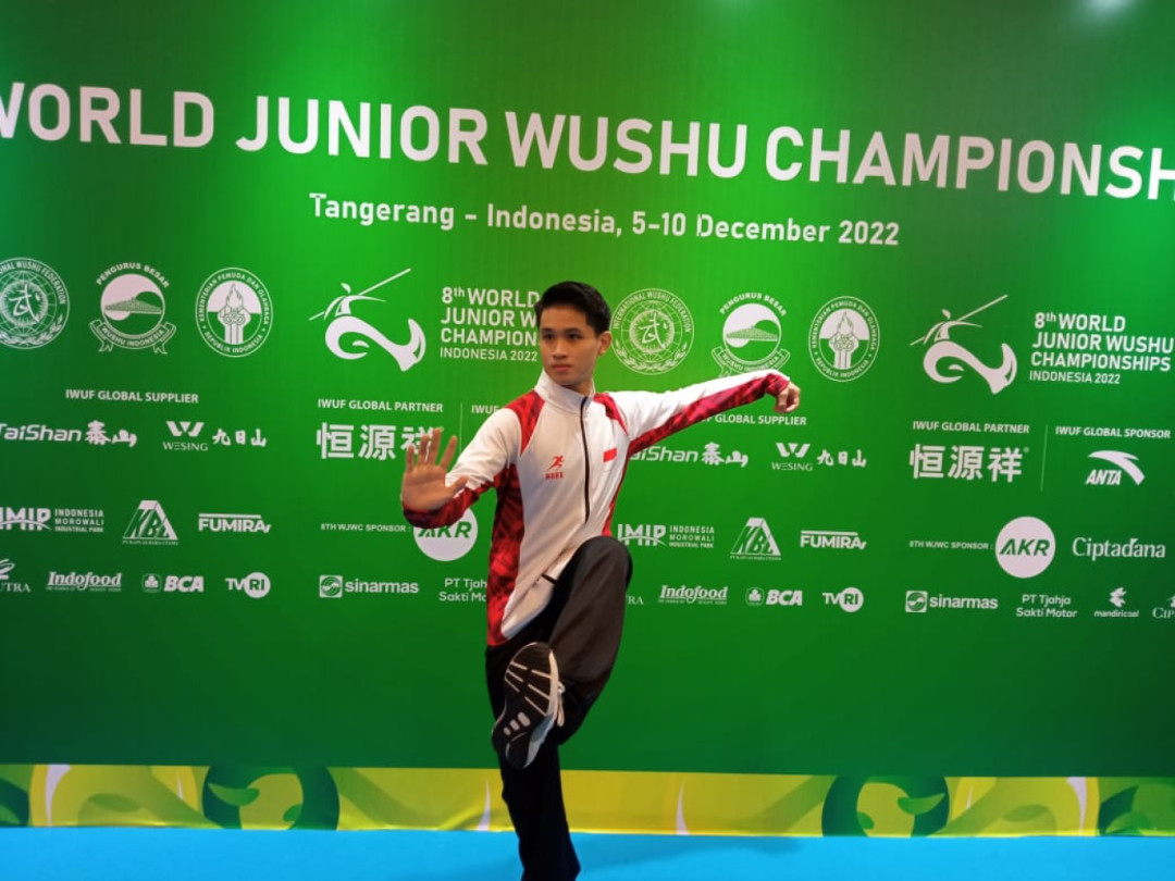 Sukses di Kejuaraan Dunia Wushu Junior 2022, Rayner Reinaldy Ferdiansyah Tatap PON Hingga Asian Games
