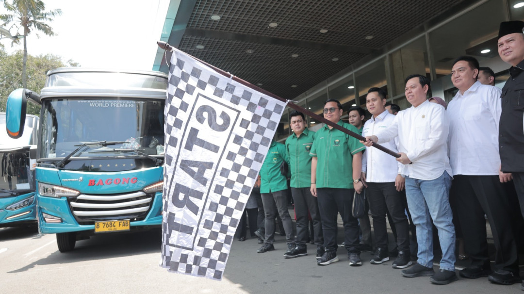 Ketua DPD RI Lepas Program Mudik Gratis ke Sumatera