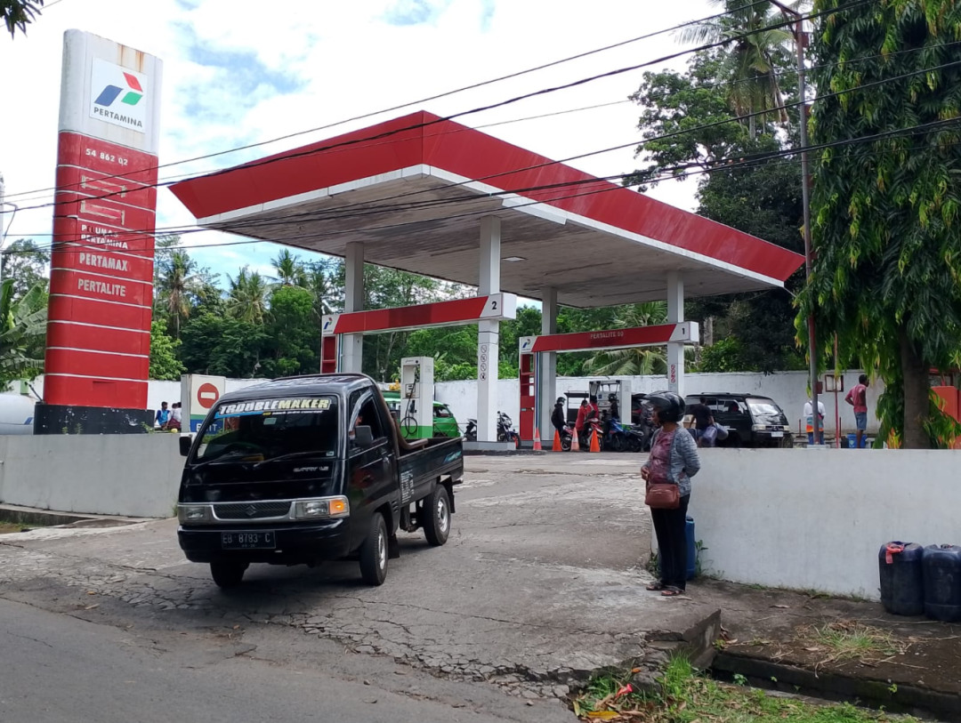 Meski Kembali Beroperasi, SPBU 02 Larantuka Masih Hadapi Kendala Teknis