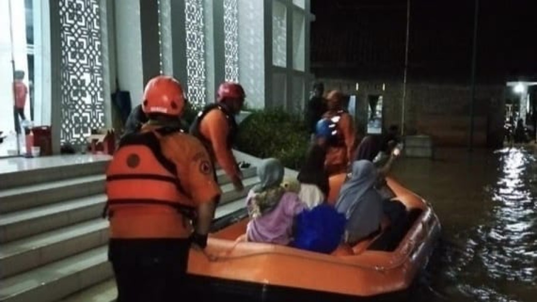 BPBD Ciamis Evakuasi 164 Korban Banjir di Pamarican