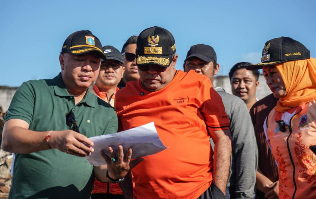 Rano Karno Pimpin Kerja Bakti Mitigasi Banjir Jakarta Barat