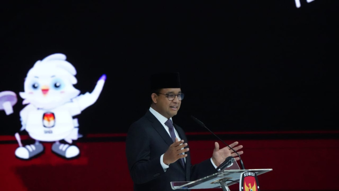 Bacakan Visi Misi, Anies Frutasi Lihat Pendidikan Anak Bangsa Tak Merata Hingga ke Pelosok
