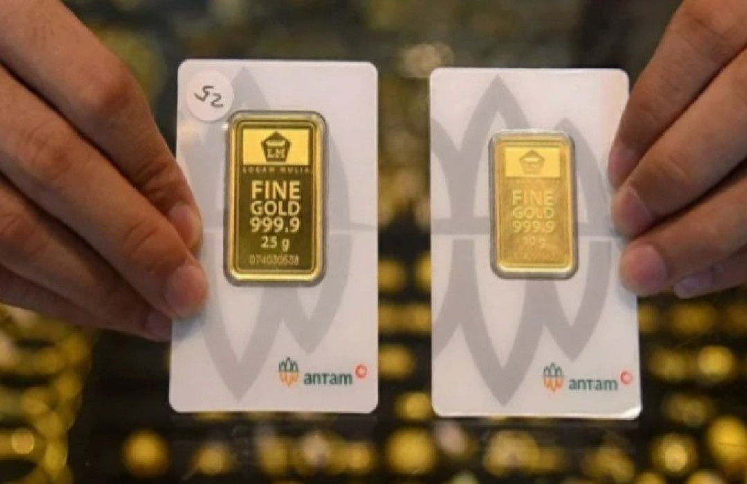Setelah Anjlok Dua Hari, Harga Emas Antam Naik Tipis