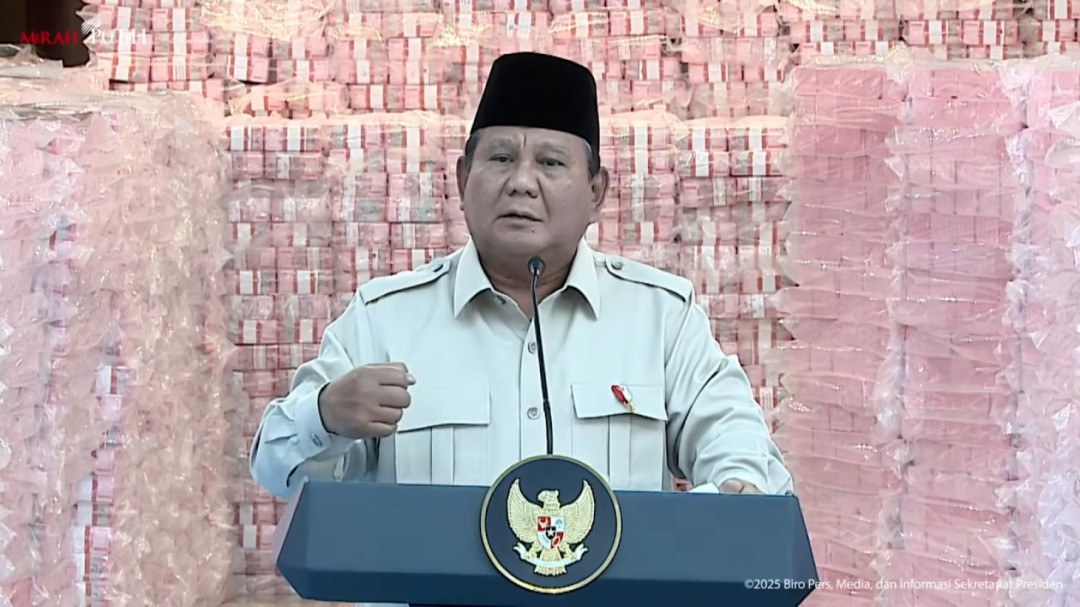 Presiden Prabowo: Uang Rp6,6 T Bisa Bangun 6.000 Sekolah hingga 100.000 Hunian Tetap