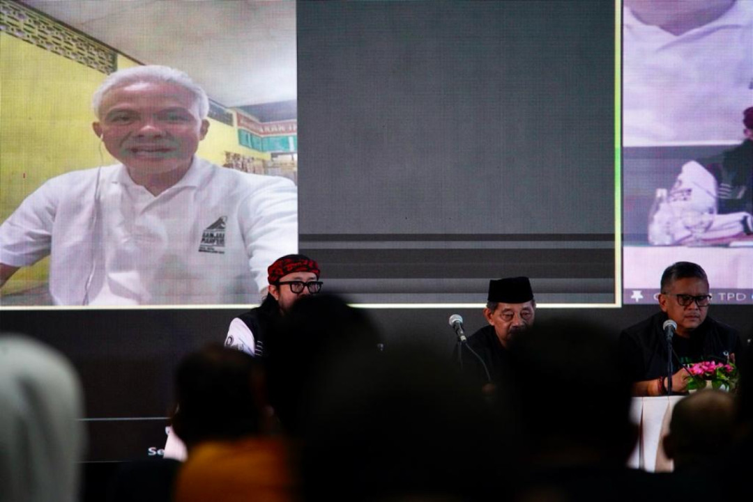 Bicara di Konsolidasi TPD Jabar, Ganjar Singgung Pelibatan Budayawan Mendekati Komunitas