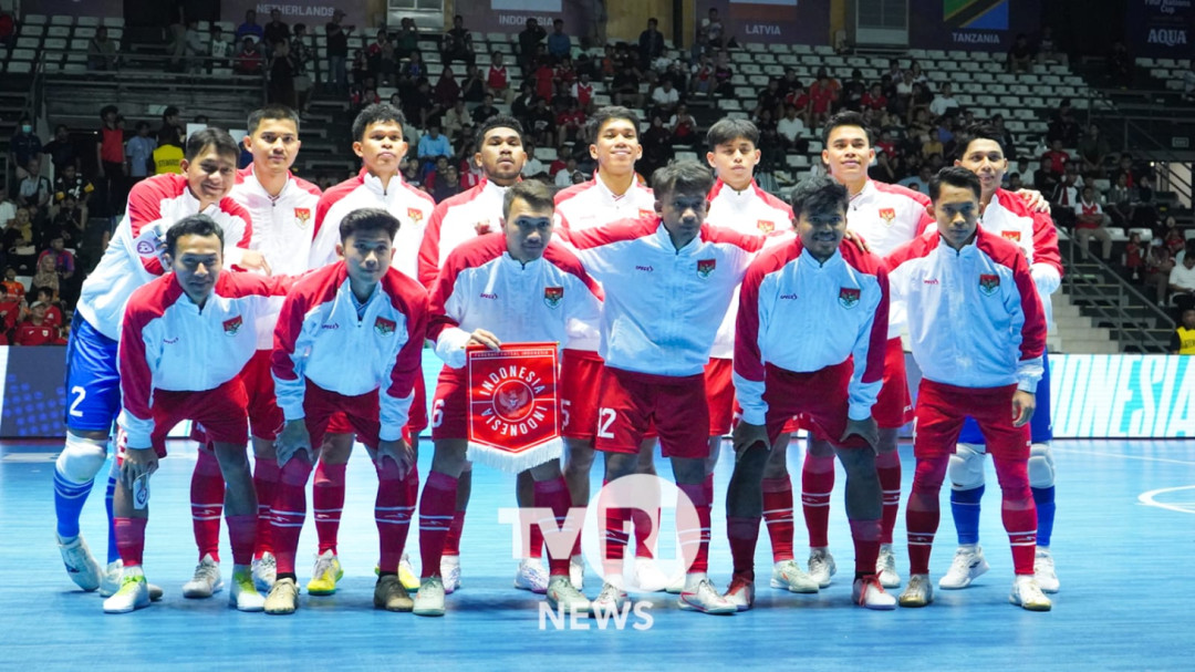 Timnas Futsal Takluk dari Latvia 2-3, Akhiri Four Nations Sebagai Runner-up