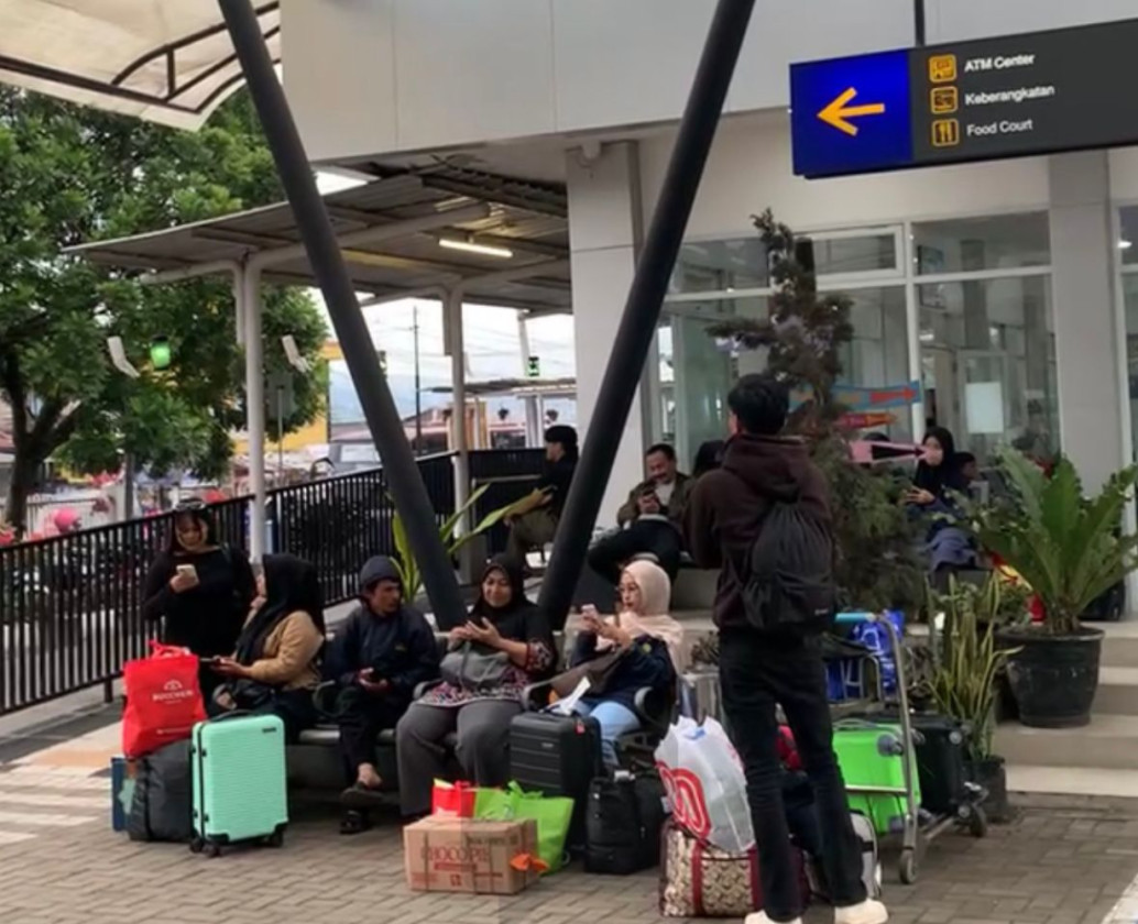 5.490 Penumpang Tiba di Terminal Guntur pada Arus Lebaran