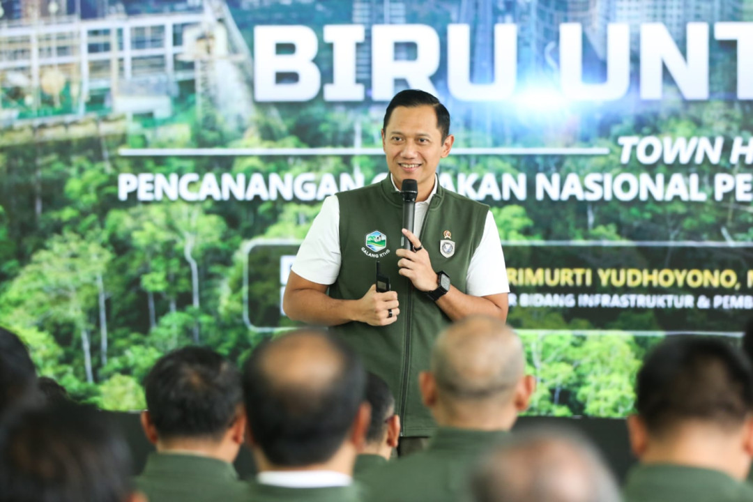 AHY Canangkan Gerakan Nasional Pengembangan RTH dan RTB di Jakarta