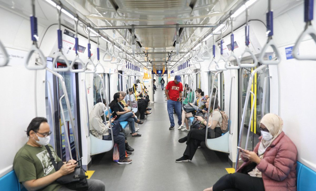 MRT Jakarta Sesuaikan Jam Operasional Selama Libur Natal 2025