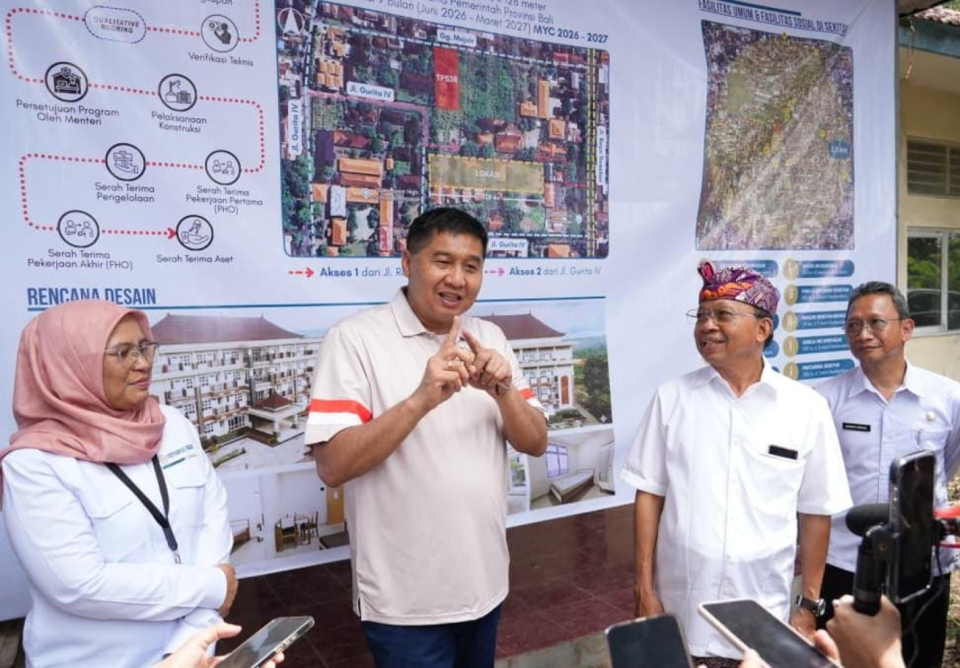 Kementerian PKP Siapkan Rusun MBR di Lahan Pemprov Denpasar