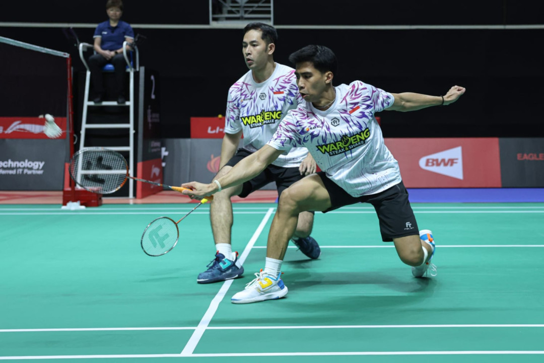 Singapore Open 2025: Sabar/Reza Gagal Lolos ke Perempat Final Setelah Duel Ketat Kontra Pasangan India