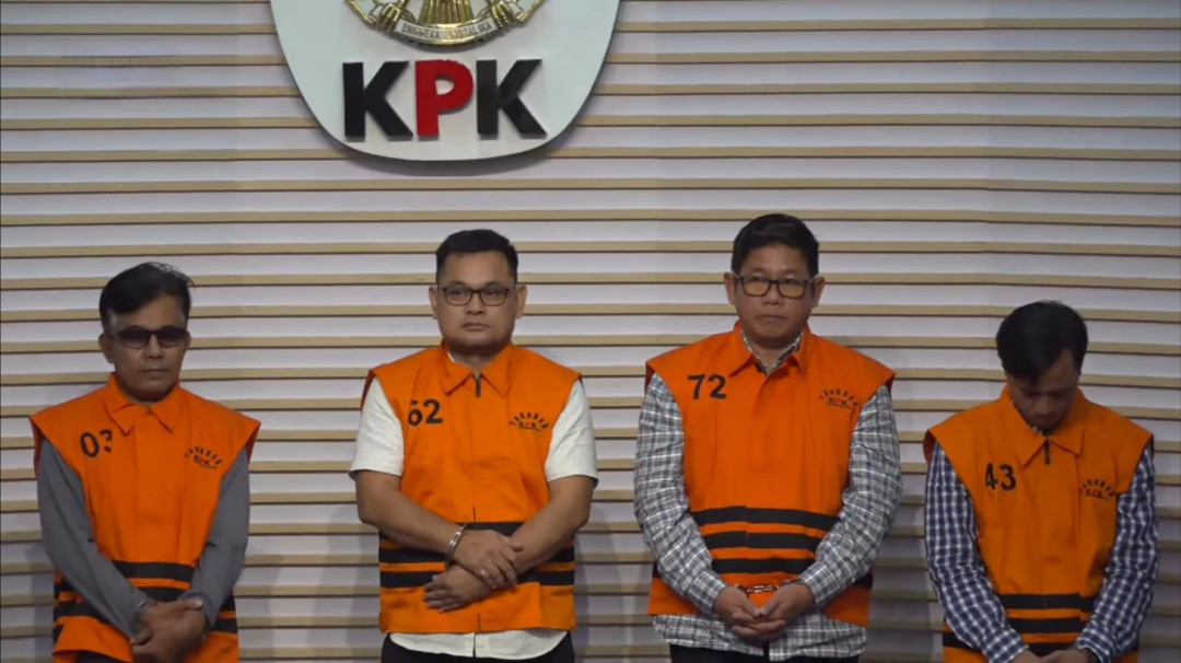 KPK Tahan 4 Tersangka Baru Kasus Suap Proyek PUPR OKU