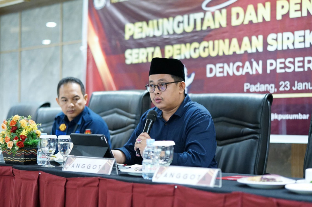 Usai Putusan MK, KPU Sumbar Ingatkan KPU Kabupaten dan Kota Tetapkan Anggota DPRD Terpilih